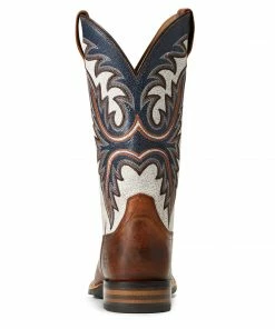 Western Boots Men's Ariat Brushrider Penny Brown Western Boot