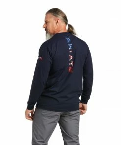 Fire Resistant Tees Men's Ariat FR Stretch Logo T-Shirt