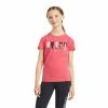 Girl's Western Shirts Girls Ariat Youth Identity Parade Party Punch T-Shirt