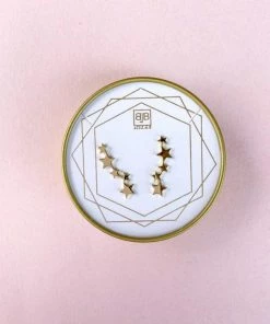 BB Lila Starry Climber Earrings Jewelry