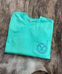 Southern Creek Green Anchor Short Sleeve T-Shirt