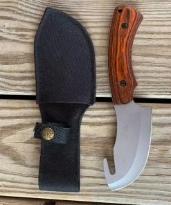 Western Fashion Knives 9 1/2" Gut Hook Knife W/Knife Sheath