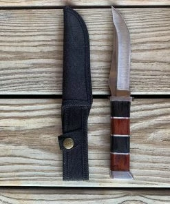 Western Fashion Knives 10 1/2" Blade Straight Knife W/ Knife Sheath